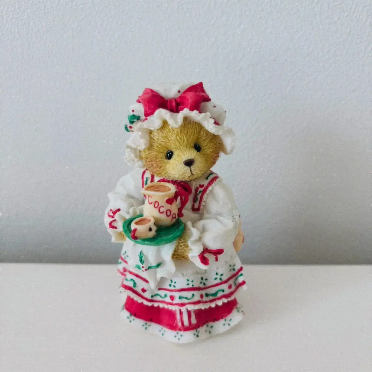 [Cherished Teddies] 체리쉬드 테디즈 빈티지 소품: 코코아